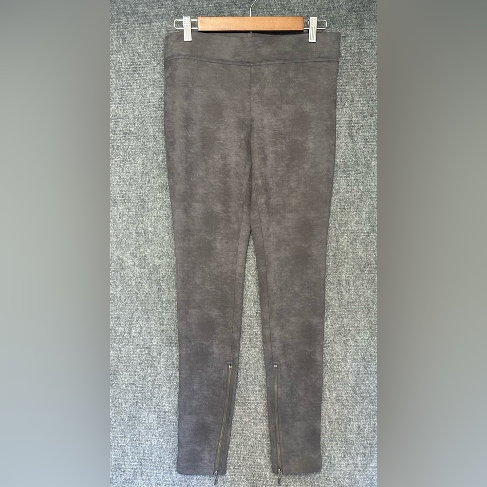 Free People Leggings Zipper Bottom Charcoal Gray 
Size S/P - Picture 5 of 10